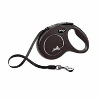Flexi Producten/ rollijn new classic koord zwart m5 meter tot 20kg - thumbnail