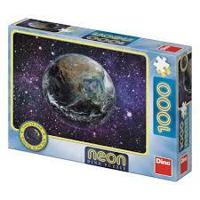 DinoToys Dino puzzel - glow in the dark planet earth - 1000 stukjes - thumbnail