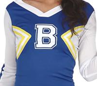 Cheerleader Jurkje Blauw Belize - thumbnail