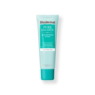Biodermal Pure Balance Huidverfijnende Nacht Balsem - Skin Refining Nachtbalsem met Hyaluronzuur