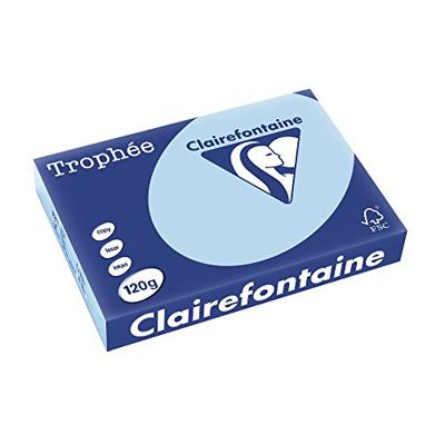 Clairefontaine Trophee A4 120gr blauw 250vel