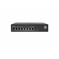 LevelOne GES-2208 netwerk-switch Managed L2 Gigabit Ethernet (10/100/1000) Zwart - thumbnail