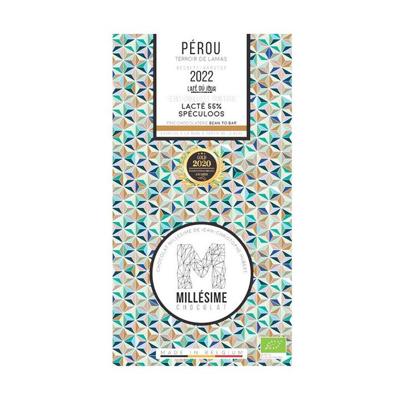 Millésime - Peru Speculoos - 55% melkchocolade (Biologisch)