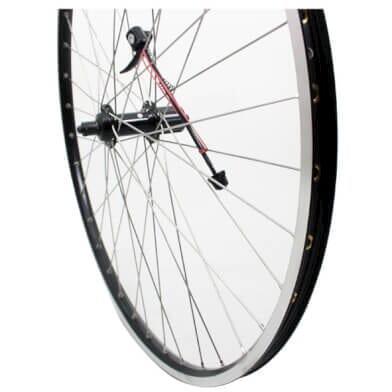 Roland achterwiel 28 fh-qc400 zac19 zwart rvs spk