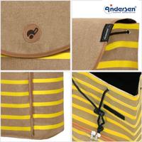 Andersen Boodschappentrolley Unus Shopper Eske 75cm-Yellow - thumbnail