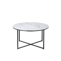 Salontafel Yasmin Wit-Zwart - thumbnail