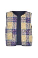 B.Nosy winter gilet meisjes - blauw - Gina - geruit - thumbnail