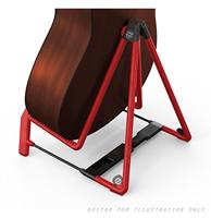 Konig & Meyer 17580-014-59 A-Guitar standaard Heli-2 rood - thumbnail