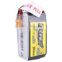 Tattu LiPo accupack 14.8 V 850 mAh Aantal cellen: 4 95 C Softcase XT30 - thumbnail