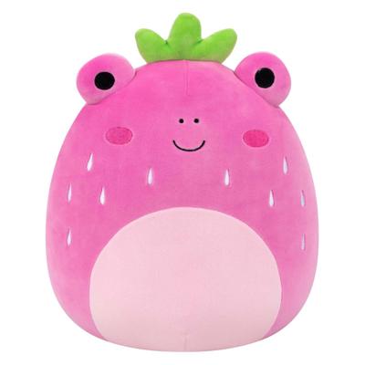 Jazwares Squishmallows knuffel pluche - adabelle the pink strawberry frog - 30cm