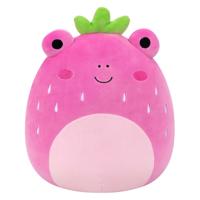 Jazwares Squishmallows knuffel pluche - adabelle the pink strawberry frog - 30cm - thumbnail