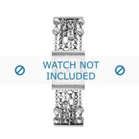 Guess horlogeband W0140l1 Staal Zilver - thumbnail