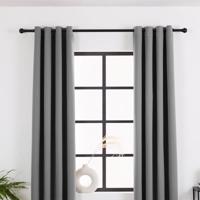 Lifa Living Zonwerende Gordijn - Zilvergrijs - Verduisterend en Geluidswerend - 300 x 250 cm - thumbnail