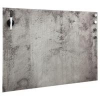 Magneetbord wandmontage 80x60 cm glas - thumbnail