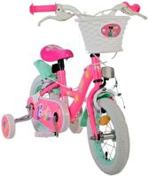 Barbie kinderfiets - meisjes - 12 inch - roze - twee handremmen - thumbnail