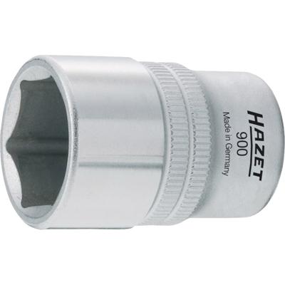 HAZET Dopsleutel 900-32 · 1/2 inch (12,5 mm) vierkant hol · Buiten-zeskant-tractieprofiel · SW 32 mm