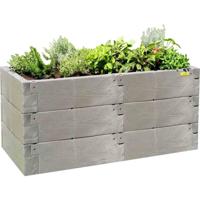 Juwel 20471 Hoogbeet Timber set M 3 rijen, houtlook 1 stuk(s) - thumbnail