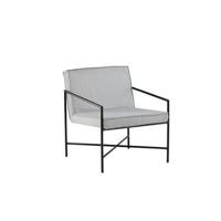 Nohr Fauteuil 'Sidra' Rib, kleur Grijs - thumbnail