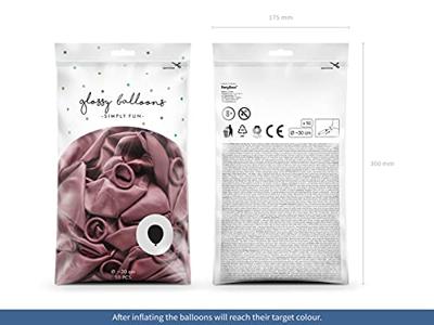 Glossy Ballonnen Rosé Goud (50st)