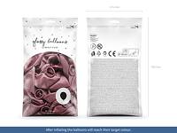 Glossy Ballonnen Rosé Goud (50st) - thumbnail