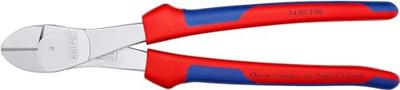 Knipex Kracht-zijsnijtang verchroomd met meer-componentengrepen 250 mm - 7405250