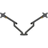 BakkerElkhuizen BE Flexible Dual 88,9 cm (35 ) Grijs Bureau - thumbnail
