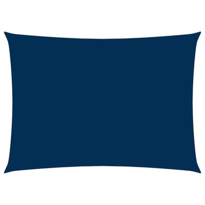 Zonnescherm rechthoekig 3,5x5 m oxford stof blauw