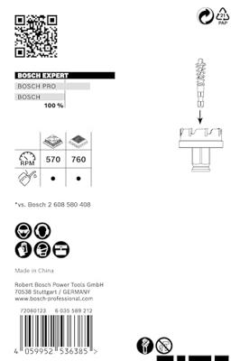 Bosch Accessories EXPERT Sheet Metal 2608900492 Gatenzaag 1 stuks 21 mm 1 stuk(s) Bosch Accessories EXPERT Sheet Metal 2608900492 Gatenzaag 1 stuks 21 mm 1 stuk(s)