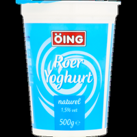 Öing Roer Yoghurt Naturel 1,5% Vet 500 g bij Jumbo - thumbnail