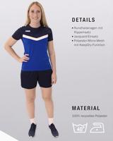 JAKO 6124D T-Shirt Iconic Dames - Royal/Marine - 34 - thumbnail