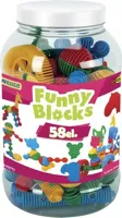 Wader funny blocks 58 delig bouwsysteem - thumbnail
