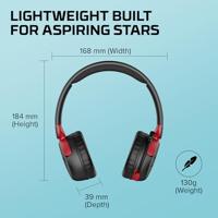 HyperX CloudX Stinger 2 Core Over Ear headset Kabel Stereo Zwart Gamen - thumbnail