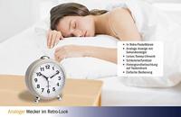 TFA Dostmann 60.1030.09 Wekker Kwarts Beige Alarmtijden 1 - thumbnail