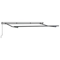 VidaXL Zijde frame antraciet 3,5 x 2 m metaal - thumbnail