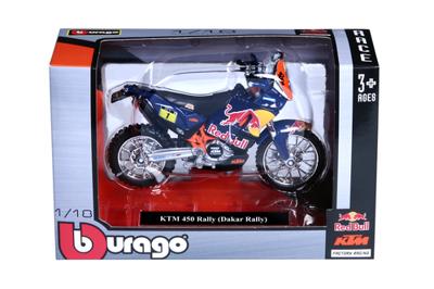 Motorfiets Colorbaby Wrb Ktm Cross 1:18 - thumbnail