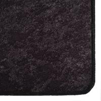 VidaXL Vloerkleed wasbaar anti-slip 160x230 cm antracietkleurig - thumbnail