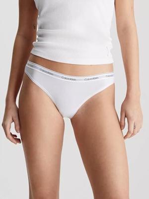 Calvin Klein strings 3-pack - Calvin klein ondergoed dames - Multipack katoenen dames strings - Voordeelverpakking - Sale