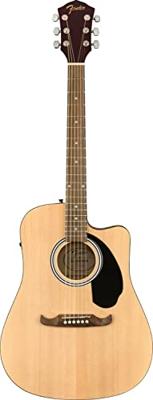 Fender FA-125CE Dreadnought WN Natural elektrisch-akoestische westerngitaar met Fender FE-A2 Preamp