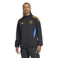adidas Manchester United Presentatie Trainingsjack 2025-2026 Zwart Blauw Geel - thumbnail