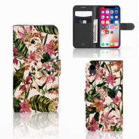 Apple iPhone Xr Hoesje Flowers - thumbnail
