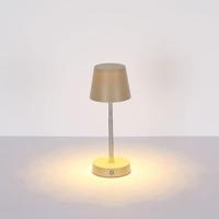 Globo Moderne tafellampCarlos zand bruin oplaadbaar - 58446S - thumbnail