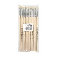 Creativ Company Houten kwasten nr. 4, korte steel, 12st. - thumbnail