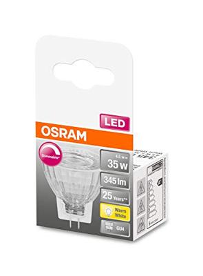 OSRAM HOMELIGHTING 4058075433229 LED-lamp Energielabel G (A - G) GU4 Reflector 4.5 W = 35 W Warmwit (Ø x l) 35 mm x 38 mm 1 stuk(s) OSRAM HOMELIGHTING 4058075433229 LED-lamp Energielabel G (A - G) GU4 Reflector 4.5 W = 35 W Warmwit (Ø x l) 35 mm x 38 mm 1 stuk(s)