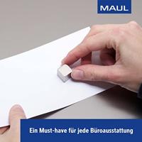 Maul Neodymium magneet (b x h x d) 15 x 15 x 15 mm Dobbelsteen Zilver 1 stuk(s) 6169396 - thumbnail