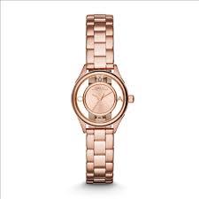 Horlogeband Marc by Marc Jacobs MBM3417 Staal Rosé 12mm