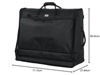Gator Cases G-MIXERBAG-2621 draagtas voor grote mixer, 66 x 53 x 22 cm - thumbnail