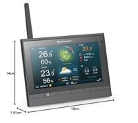 BRESSER MeteoChamp HD WLAN-weerstation 7-in-1 met verschillende weergavemodi - thumbnail