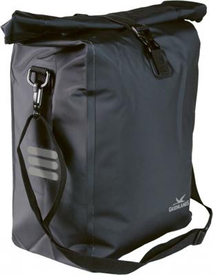 Greenlands urban style enkel large waterproof zwart 23 liter