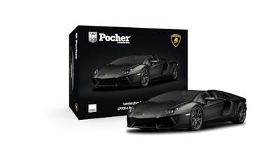 Pocher 1/8 Lamborghini LP700-4 Roadster Nero Nemesis