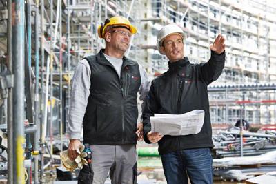 Bosch Professional GHV 12+18V XA verwarmde jas maat S, zonder accu - 06188000EA